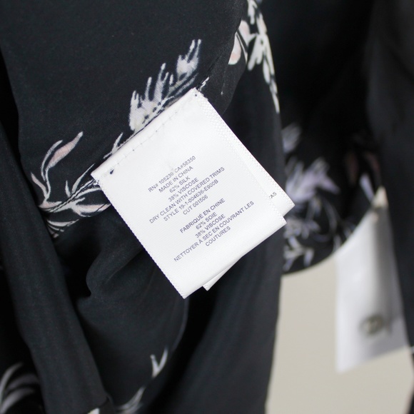 NWT Equipment Essential Floral Silk Blend Shirt | Button-Up Top Work Date Night - Picture 7 of 8